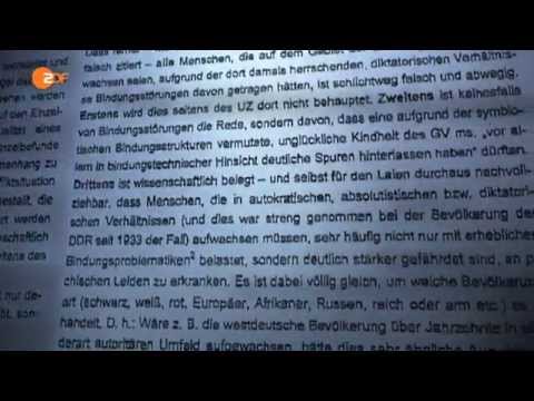 Youtube: Frontal21-Mängel bei psychologischen Gutachten