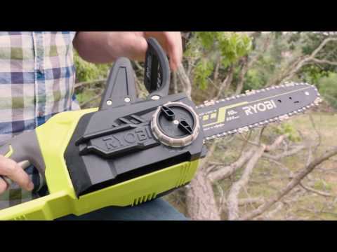 Youtube: RYOBI NZ: 18V ONE+ Brushless 10" Chainsaw