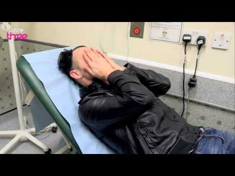 Youtube: Help me! I've glued a hat to my head! - Bizarre ER - BBC