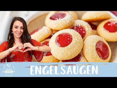 Youtube: Einfache Engelsaugen | Husarenkrapfen | 🎄😍 I Einfach Backen