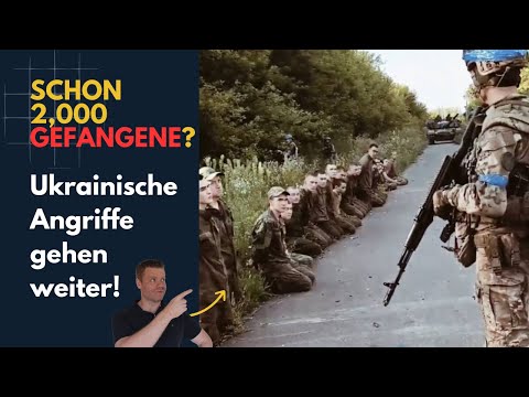 Youtube: Schon 2.000 Kriegsgefangene in der Kursk-Offensive? Kursk-Offensive Tag 8