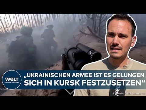 Youtube: KURSK-OFFENSIVE: Ukraine graben sich ein! Kiews Truppen wollen nun Front in Russland erweitern!