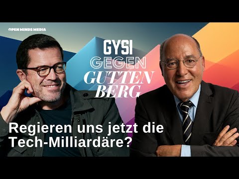 Youtube: Regieren uns jetzt die Tech-Milliardäre? | Gysi gegen Guttenberg