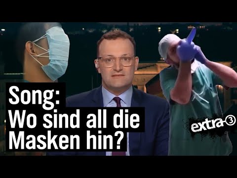 Youtube: Song: Wo sind all die ganzen Masken hin? | extra 3 | NDR