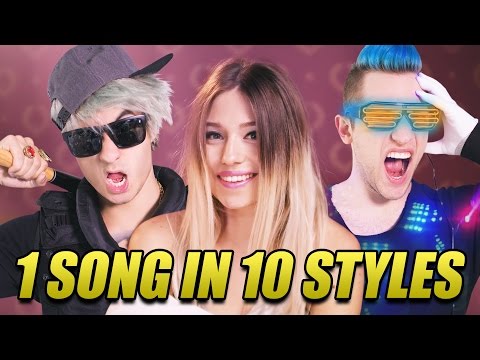 Youtube: "HOW IT IS (Wap Bap)" - Bibi H. in 10 STYLES | Julien Bam