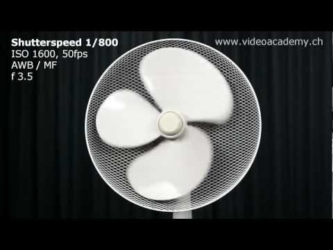 Youtube: Rolling Shutter vs. Shutterspeed