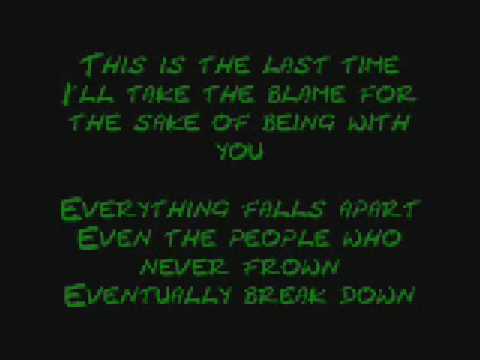 Youtube: Pushing me away with lyrics