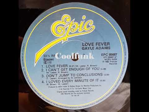 Youtube: Gayle Adams - Can't Get Enough Of You (1982)