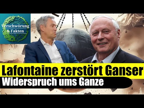 Youtube: Lafontaine zerstört Ganser im Vorbeigehen | Ukraine, Israel, Souveränität, Reichsbürgermythos, BSW