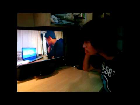 Youtube: Watching watching waffle falling over