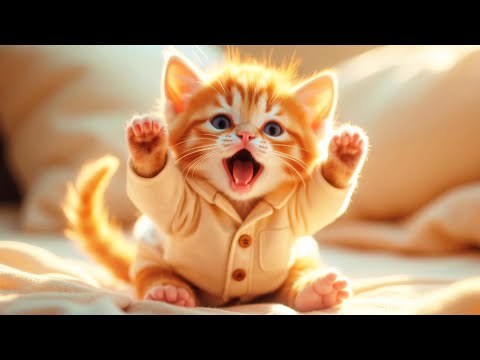Youtube: 🔔Tiny Kitten's Cozy Morning Routine 🌸🍂