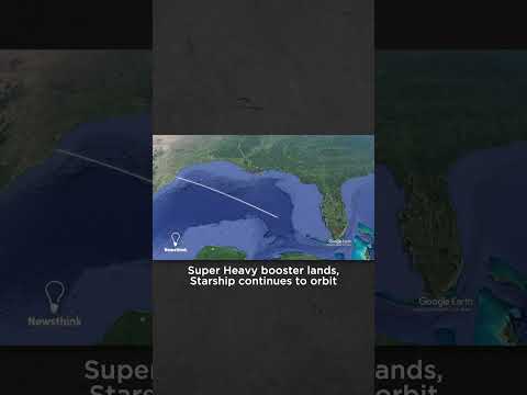 Youtube: Starship's Flight Path (November 2023)