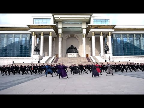 Youtube: BIYELGEE FLASH MOB 2019 /THE HU - WOLF TOTEM/