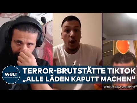 Youtube: KRIEG GEGEN ISRAEL: Gewaltaufrufe auf Tiktok! "Alle Läden kaputt machen" – Nahost-Konflikt im Netz