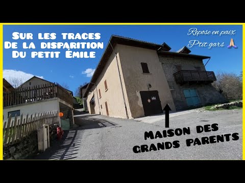 Youtube: Je suis à l'endroit exact ou émile à été vu pour la dernière fois dans le village du haut vernet.