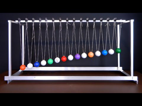 Youtube: Pendulum wave