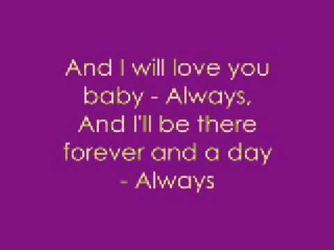 Youtube: Always Bon Jovi Lyrics