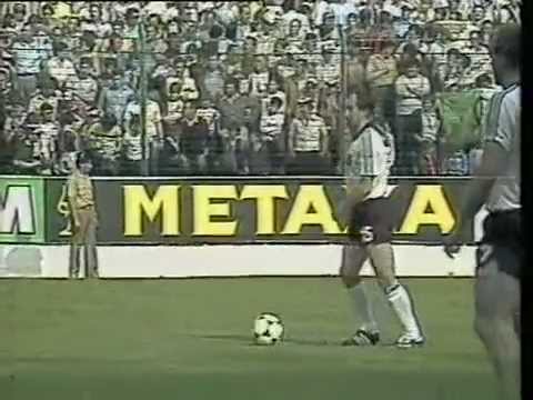 Youtube: WM 82 Germany v Austria 25th JUN 1982 mit Eberhard Stanjek & ARD Studio