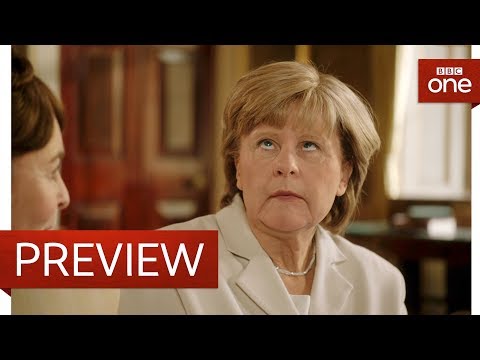 Youtube: Angela Merkel's poker face problem - Tracey Breaks the News - BBC