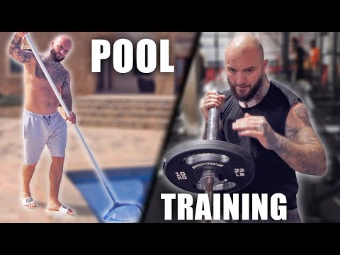 Youtube: Zwischen dem Training wird der Pool geputzt! Trainingslager Tag 2 - RINGLIFE