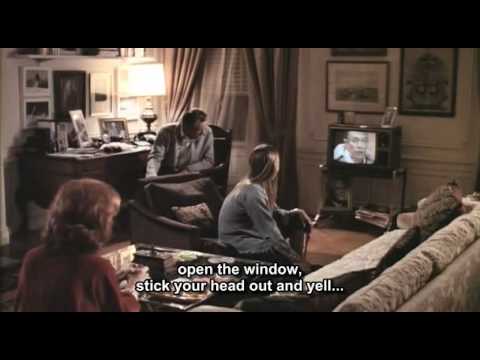 Youtube: Network - "I'm as mad as hell" speech [english subtitles]