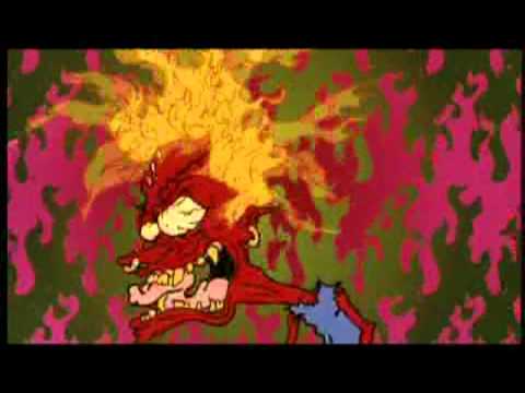 Youtube: Beavis and Butthead freakin' out in desert