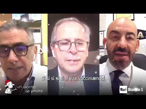Youtube: Bassetti, Crisanti e Pregliasco: canzone di Natale "Sì sì Vax" sulle note di Jingle Bells