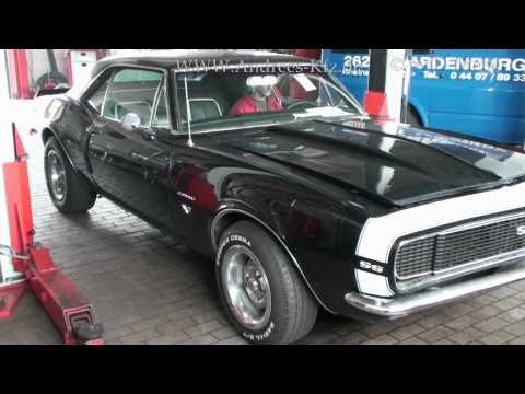 Youtube: Echtes Muscle Car! Ein Camaro 1967 SS beim Warmlauf! Traumhafter V8 Sound! Warm up!