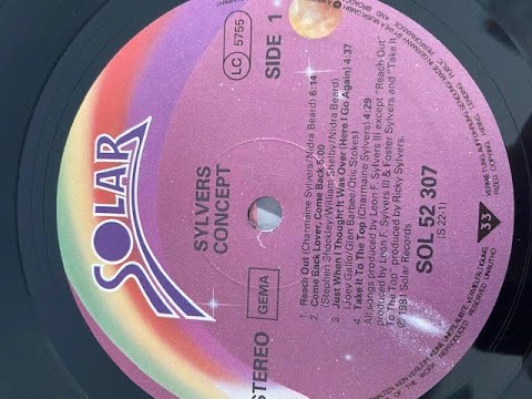 Youtube: The Sylvers-Come back lover 1981