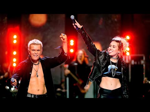 Youtube: Billy Idol, Miley Cyrus - Rebel Yell (Live)