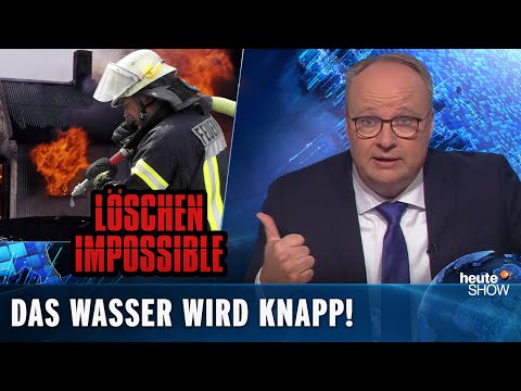 Youtube: Wasserknappheit: Verkauft eure Aktien und investiert in Wasser! | heute-show vom 11.09.2020