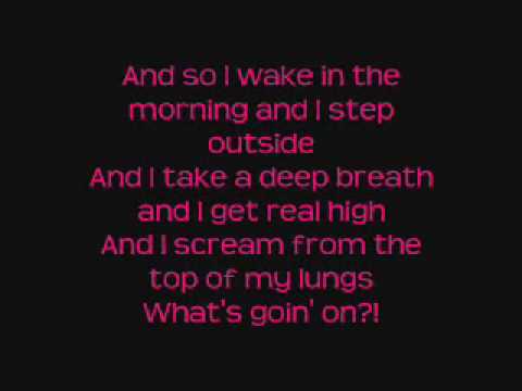 Youtube: What's Up--4 Non Blondes [Lyrics On Screen]
