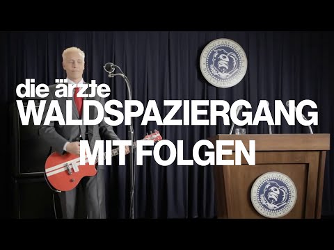 Youtube: die ärzte - Waldspaziergang mit Folgen (Performance)
