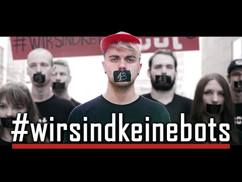 Youtube: WILLBOY - WIR SIND KEINE BOTS ❌ (Artikel 13 Demosong) prod. KYA