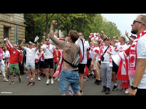 Youtube: 🤣 Polish Fans TAUNT the Russian Embassy in Berlin EURO 2024