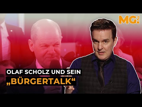 Youtube: Bestellte Fragesteller? OLAF SCHOLZ und sein "Bürgertalk"