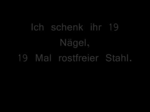 Youtube: Eisregen - 19 Nägel für Sophie