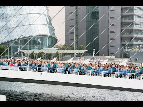Youtube: Riverdance Longest Line World Record 21st July 2013