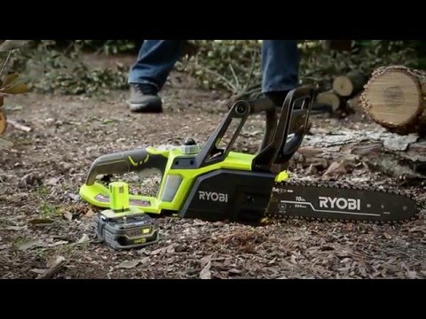 Youtube: RYOBI ONE+ 18V LITHIUM+ Chainsaw