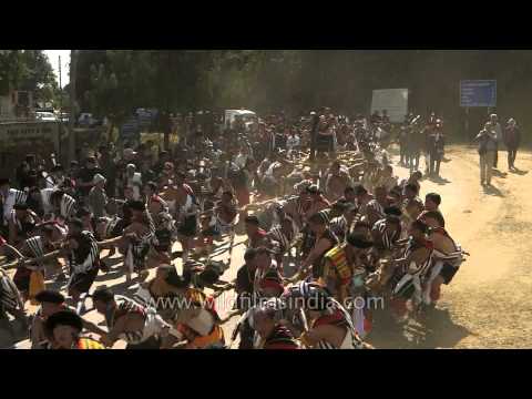 Youtube: Matchlocks fired at stone pulling ceremony