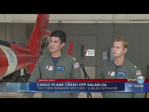 Youtube: Interview: KHON2 speaks with USCG crew who performed rescue