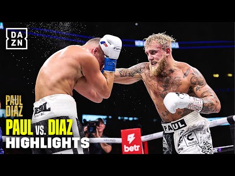 Youtube: JAKE PAUL VS NATE DIAZ Fight Highlights