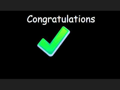 Youtube: Correct answer congratulations!!!!