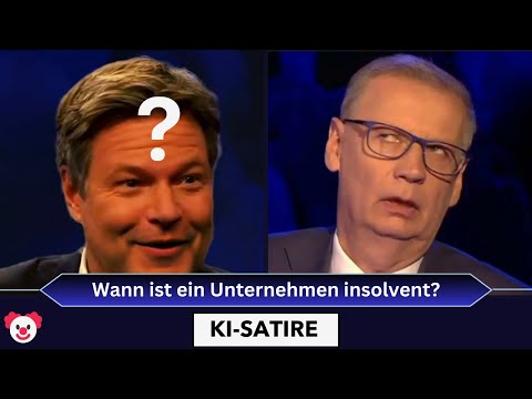 Youtube: Robert Habeck bei "Wer wird Millionär?" | WWM KI-Parodie 2