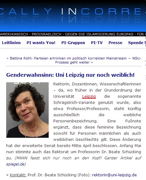 Genderwahnsinn