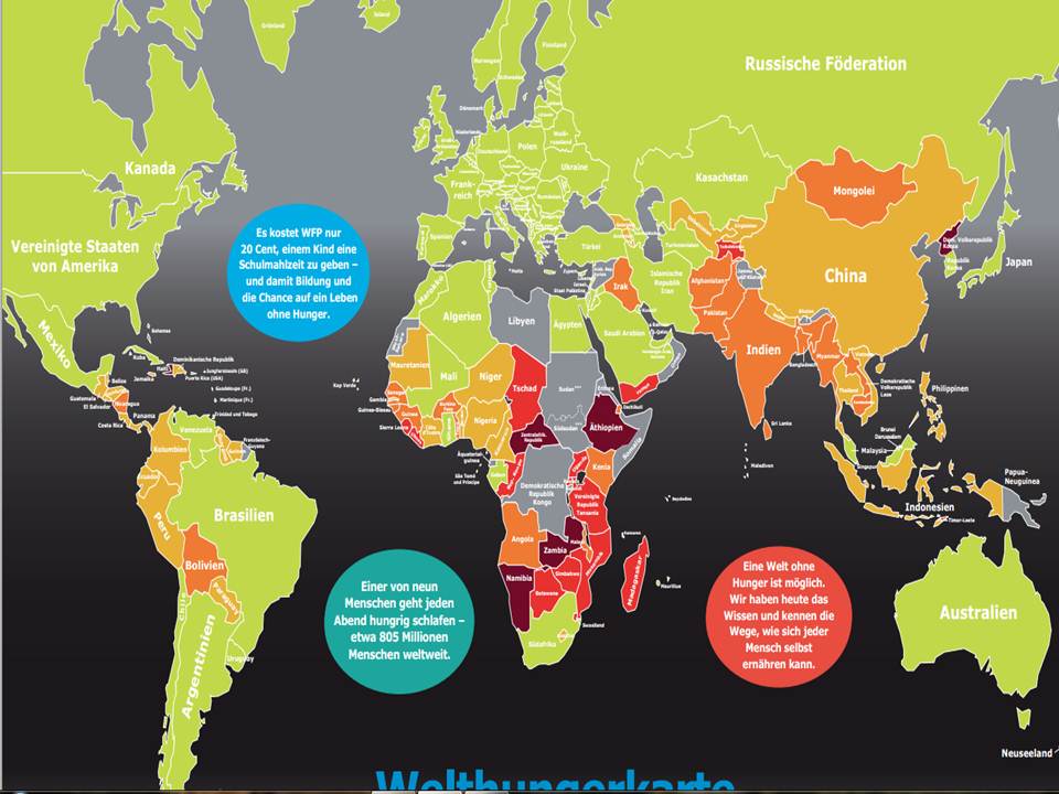 Welthungerkarte