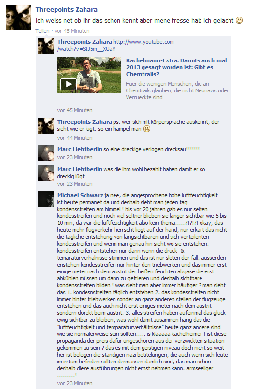 Aktiv gegen Chemtrails Deutschland-Germa