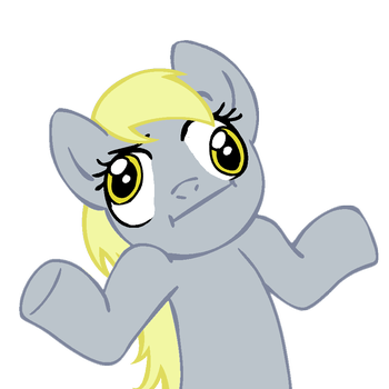 2252815489 shrugpony derpy hooves by