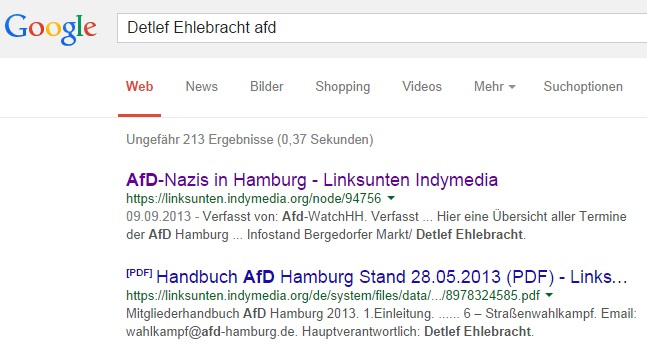 Ehlebracht google