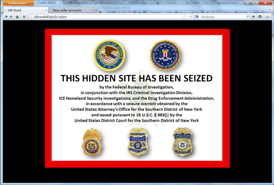 silk road seized